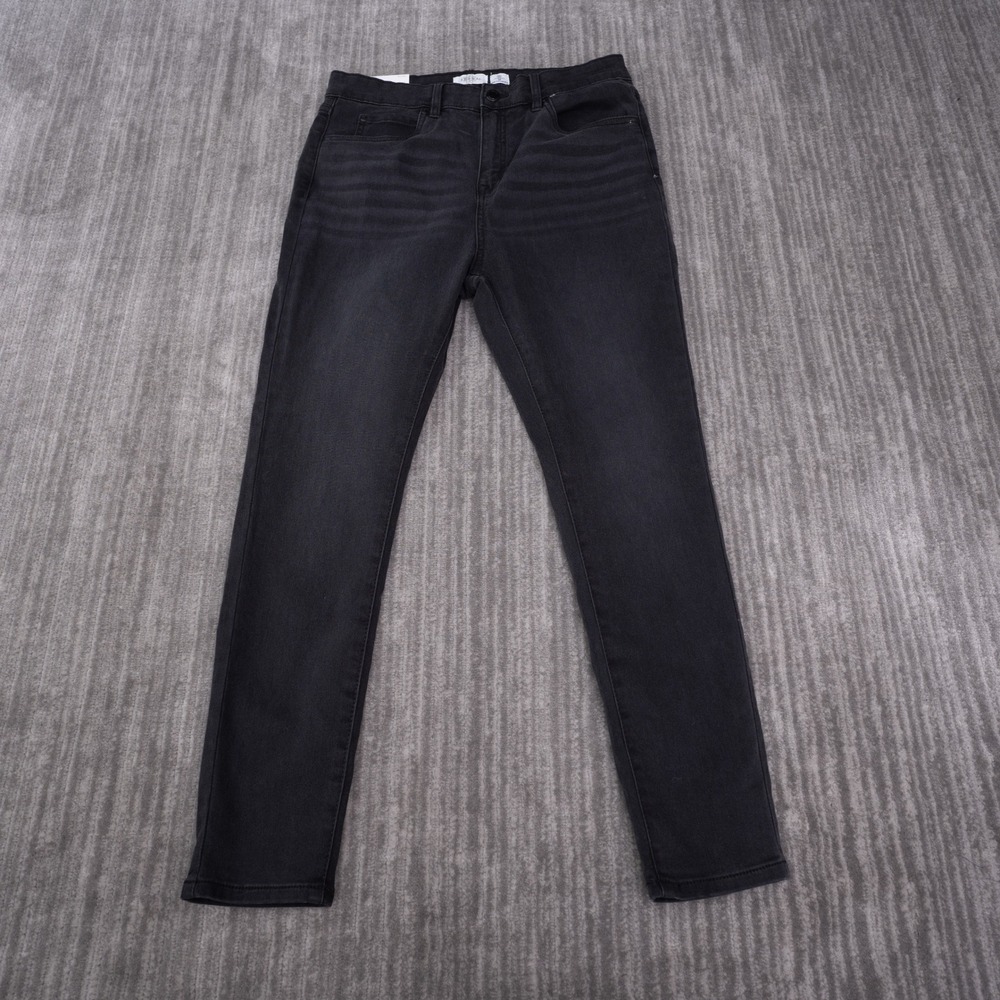Serra Skinny Jeans Womens Medium Black New Stretch Denim High Rise Pants